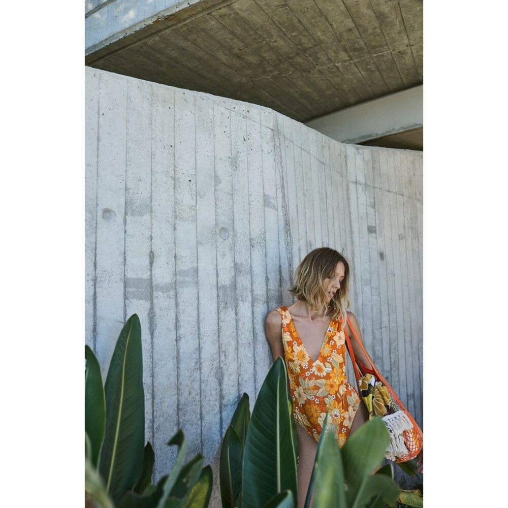 Zara Floral Print One Piece